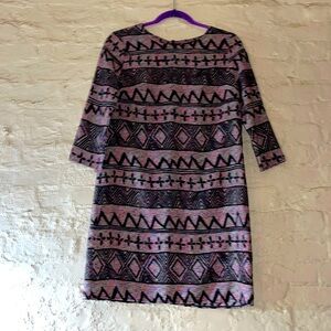 Soprano neon patterned tunic dress